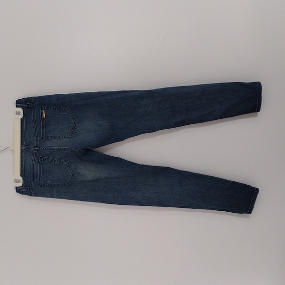 Michael Kors Women's Size 2 Dillion Relaxed Denim Distressed Blue Jeans - Picture 2 of 16